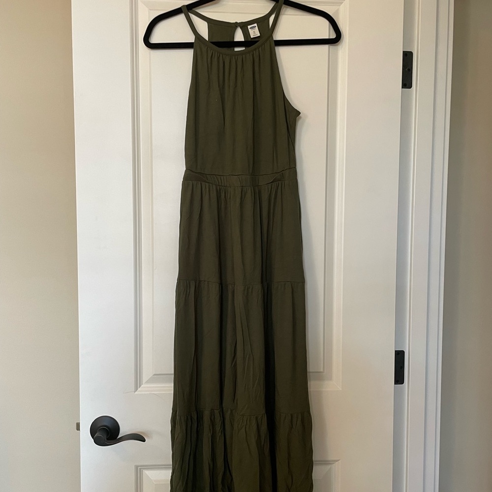 Green Long Dress